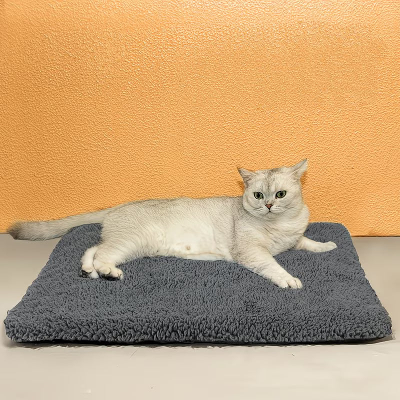 Self Warming Pet Bed Pad Reversible Thermal Mat for Cats High Performance