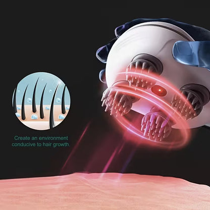Portable Electric Scalp Massager – 3 Modes for Deep Relaxation