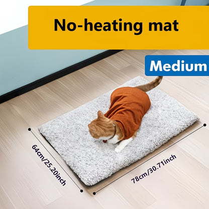 Self Warming Pet Bed Pad Reversible Thermal Mat for Cats High Performance