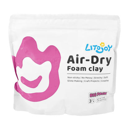 Air Dry Foam Clay 500g Soft Modeling Clay for Cosplay and Slime DIY