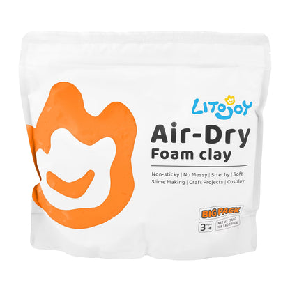 Air Dry Foam Clay 500g Soft Modeling Clay for Cosplay and Slime DIY