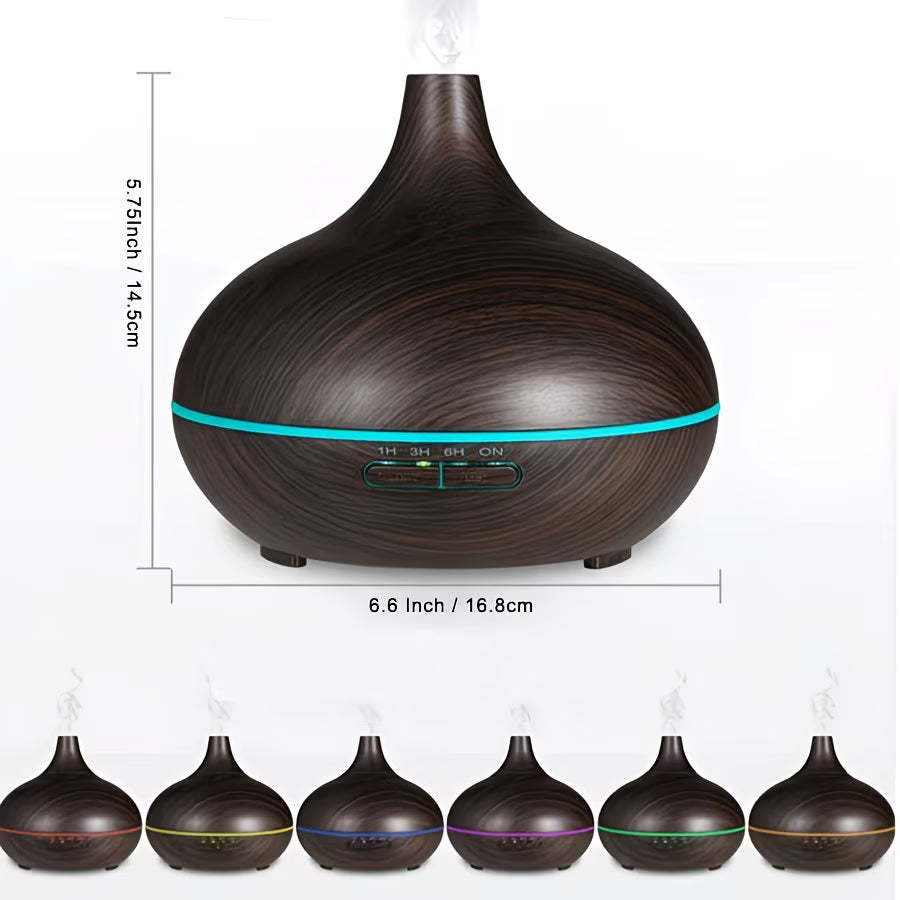 500ml Ultrasonic Essential Oil Diffuser High Performance Aroma Humidifier