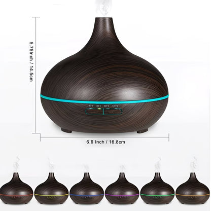 500ml Ultrasonic Essential Oil Diffuser High Performance Aroma Humidifier