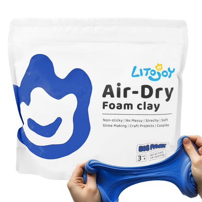 Air Dry Foam Clay 500g Soft Modeling Clay for Cosplay and Slime DIY