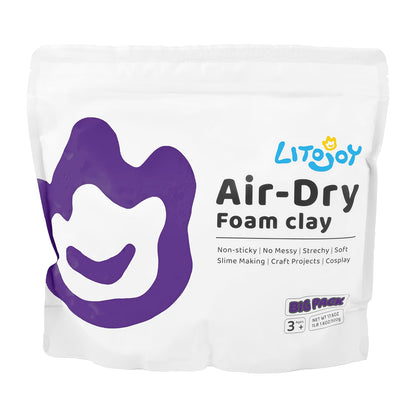 Air Dry Foam Clay 500g Soft Modeling Clay for Cosplay and Slime DIY