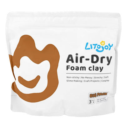 Air Dry Foam Clay 500g Soft Modeling Clay for Cosplay and Slime DIY