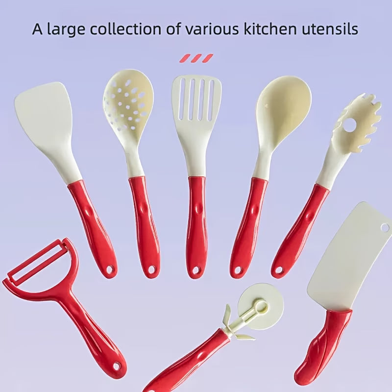 40+ Piece Kids Chef Kitchen Set - Realistic Role Play Toy for Ages 3-6