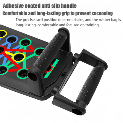28-in-1 Multi-Functional Push Up Board- Professional Home Gym Strength Trainer