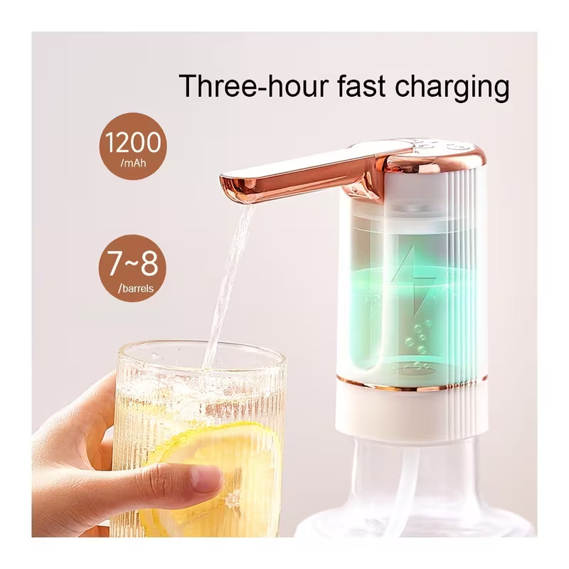 KT077 Foldable 5-Gallon Water Pump - Portable USB Electric Dispenser